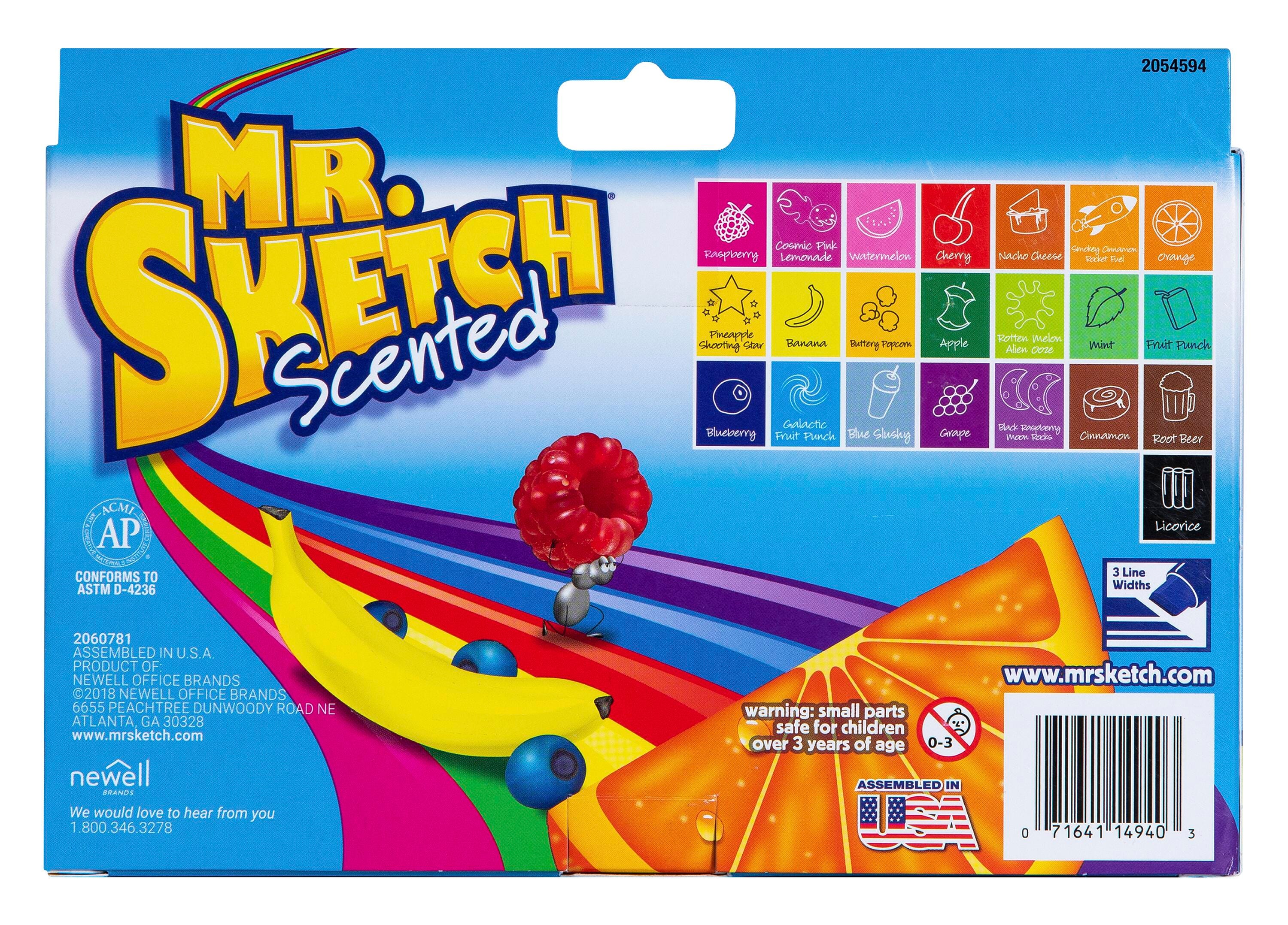 Mr Sketch Scented Markers, Assorted Colors, Set of 22